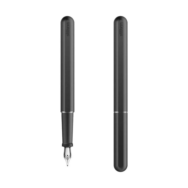 F Steel INK Fountain Pen Warp Black