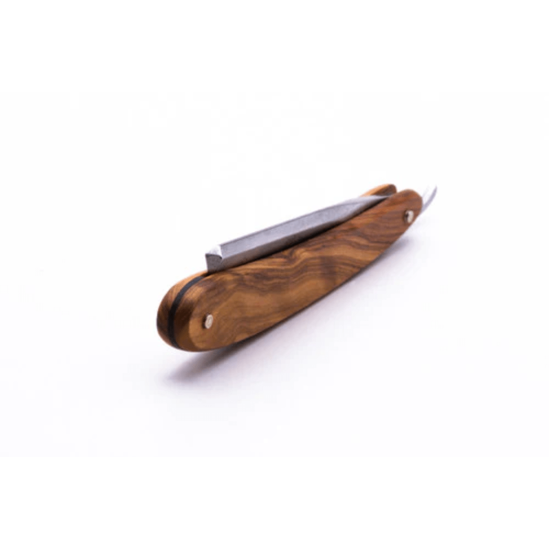 5/8" Dovo Straight Razor Olive Wood