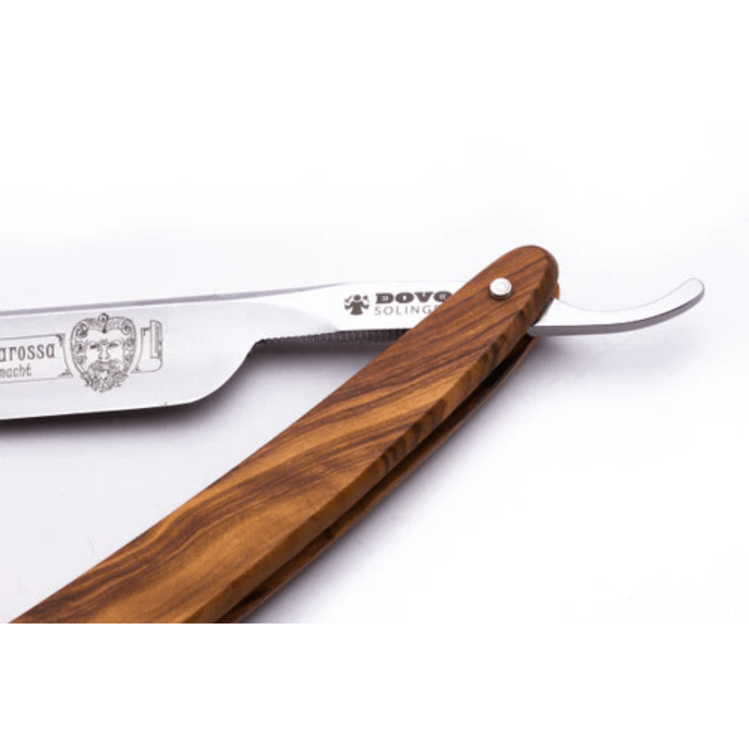 5/8" Dovo Straight Razor Olive Wood