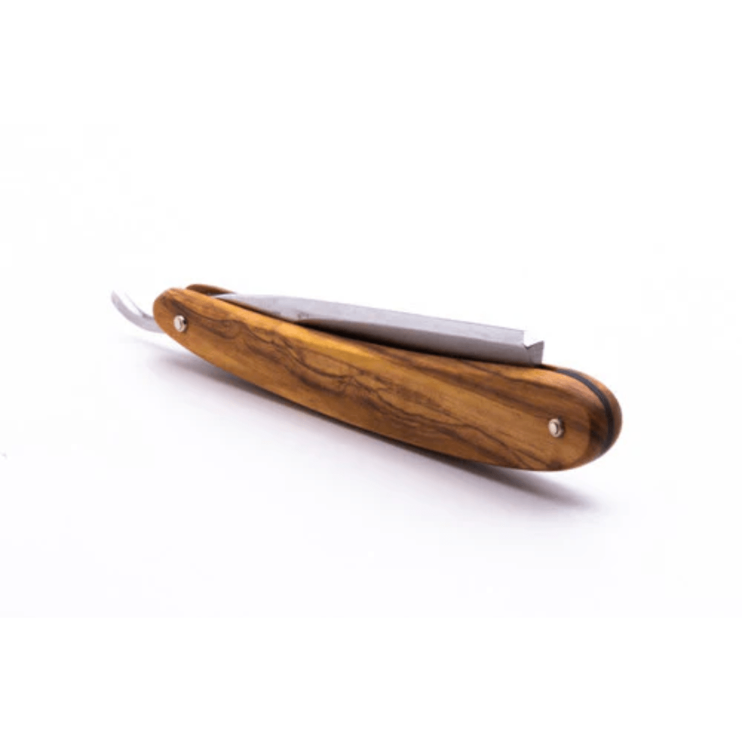 5/8" Dovo Straight Razor Olive Wood