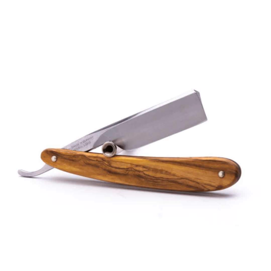 5/8" Dovo Straight Razor Olive Wood