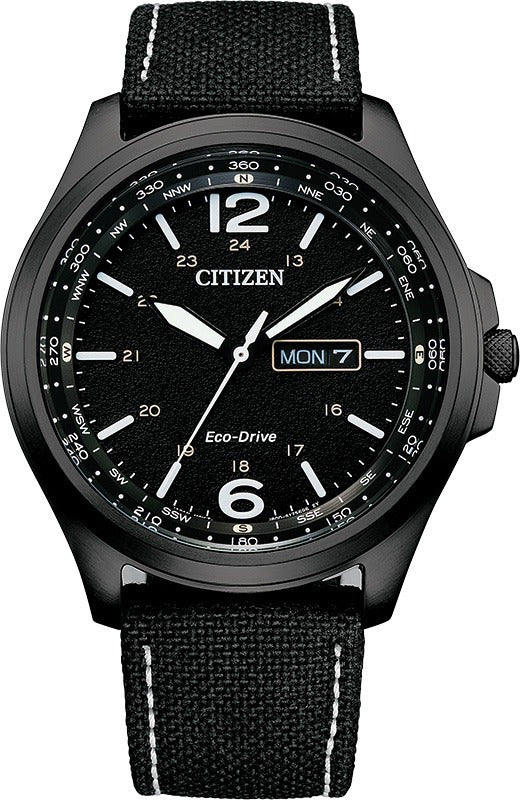Citizen Eco-Drive Classic 44 mm Blackout · AW0115-03E