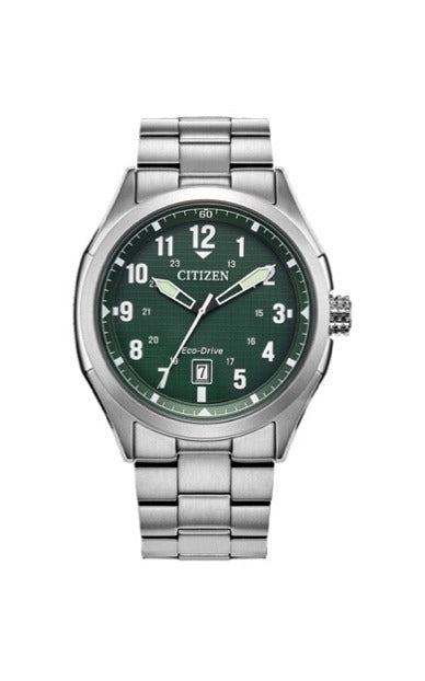 Citizen Eco-Drive Terra Force 41 mm Verde · AW1890-51X