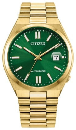 Citizen Tsuyosa Automatic 40 mm Verde y Dorado · NJ0152-51X