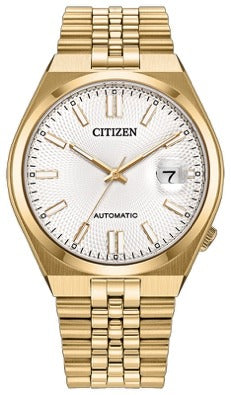 Citizen Tsuyosa 60 Automatic 37 mm Plateado y Dorado · NK0032-56A