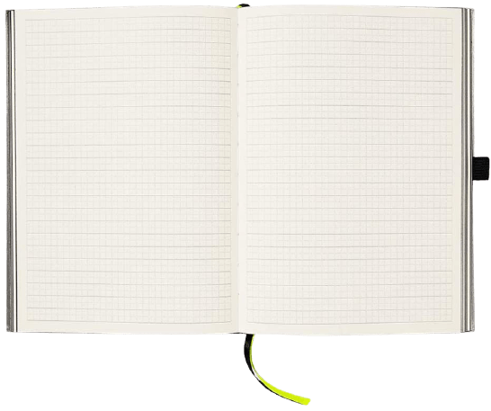 B2 notebook Hardcover A6 oceanblue