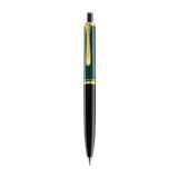 Bolígrafo Souveran K 600 - Negro - Verde y Dorado