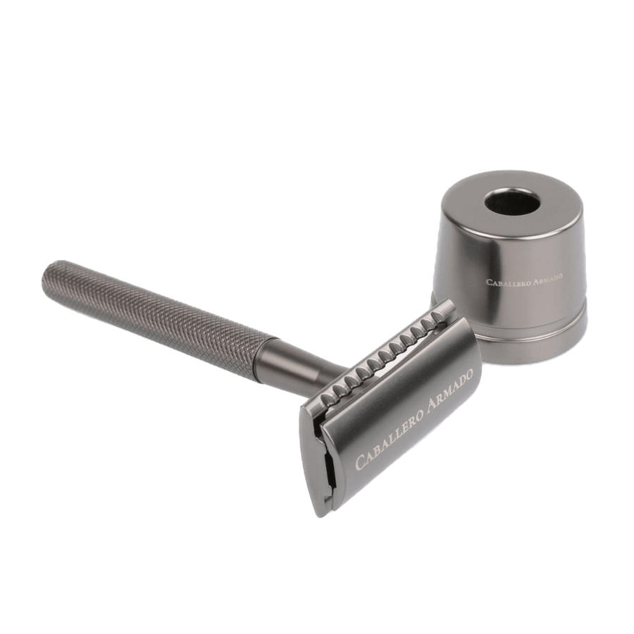 Doble Edge Razor set Metal mate