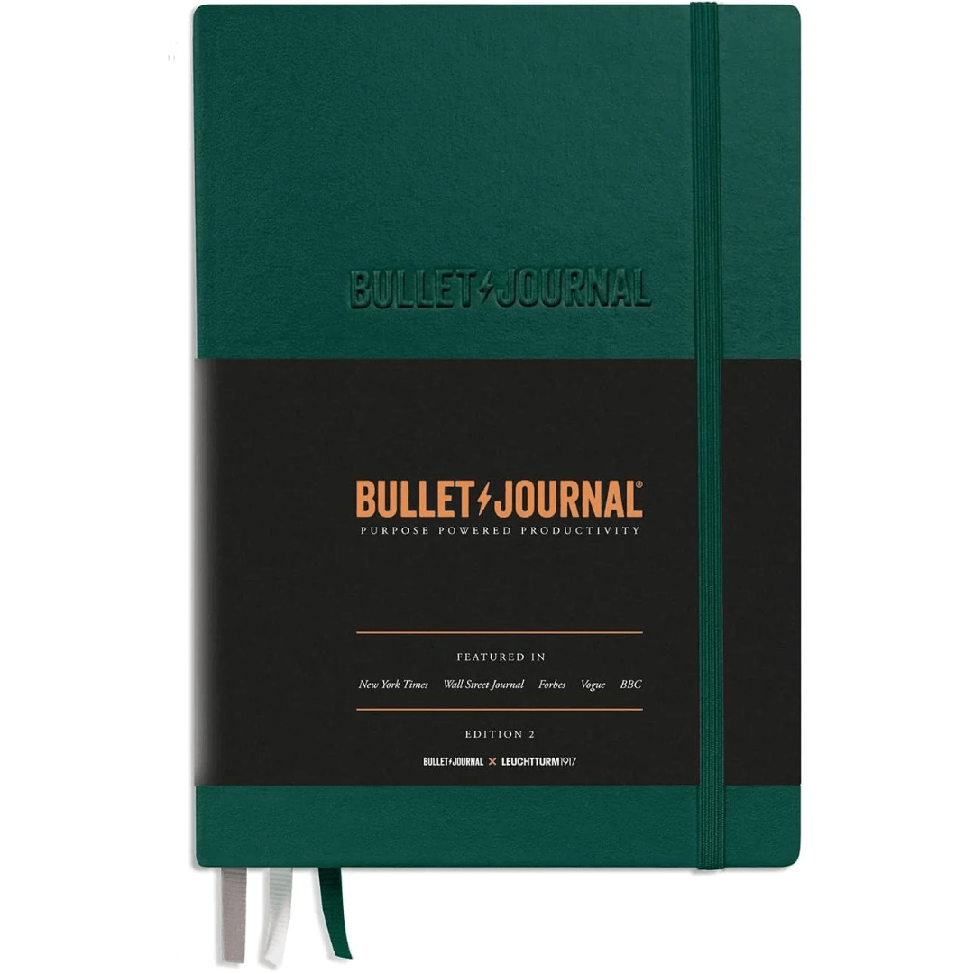 Libreta Mediana Bullet Journal 2 Edition Green