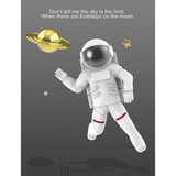 Llavero Metalmorphose (MTM) Astronauta y Saturno