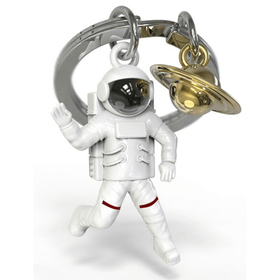 Llavero Metalmorphose (MTM) Astronauta y Saturno