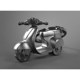 Llavero Metalmorphose Scooter Negra (MTM) negro