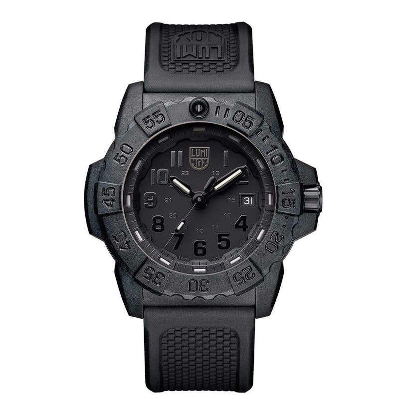 Luminox Navy SEAL Blackout 45 mm · XS.3501.BO.F