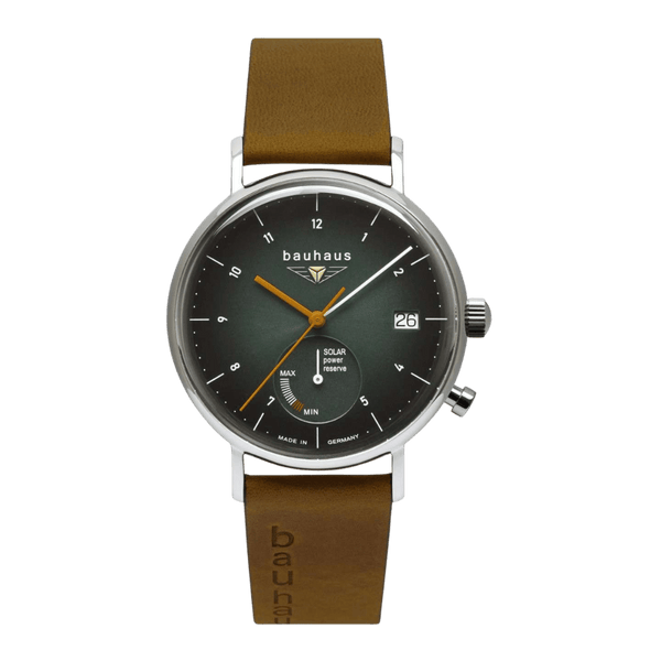 Reloj Bauhaus Solar - Esfera Verde