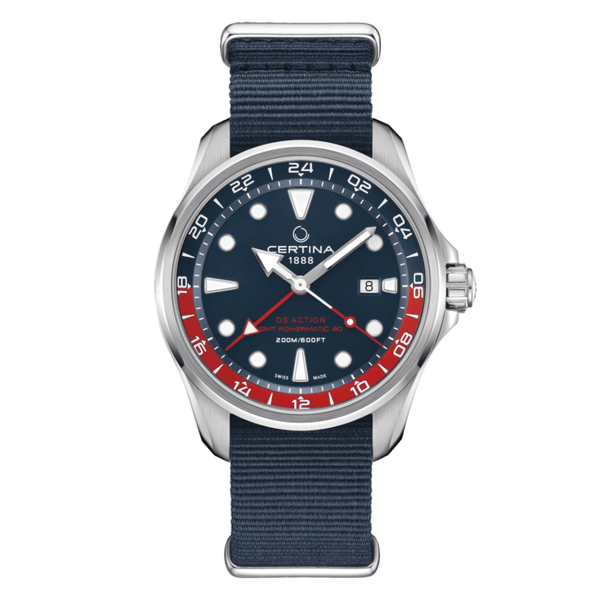 Reloj Certina DS Action GMT Acero inoxidable 316L en Chile. Comprar Reloj Certina DS Action GMT Acero inoxidable 316L