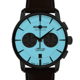 Reloj Cronografo Zeppelin Automatico Cristal Zafiro - Esfera Beige