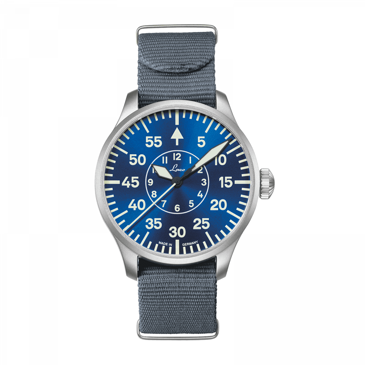 Reloj Laco Aachen Blaue Stunde - Fondo Azul Laco